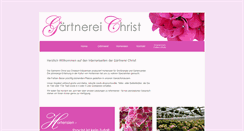 Desktop Screenshot of hortensien-christ.de
